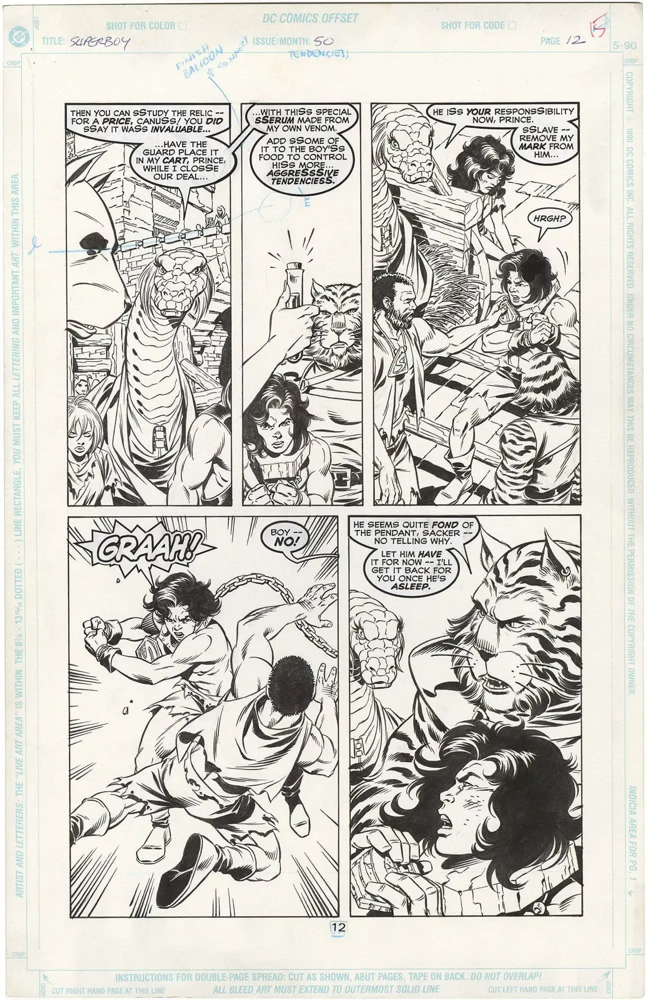 Superboy #50 p12 (Kirby Inspired)