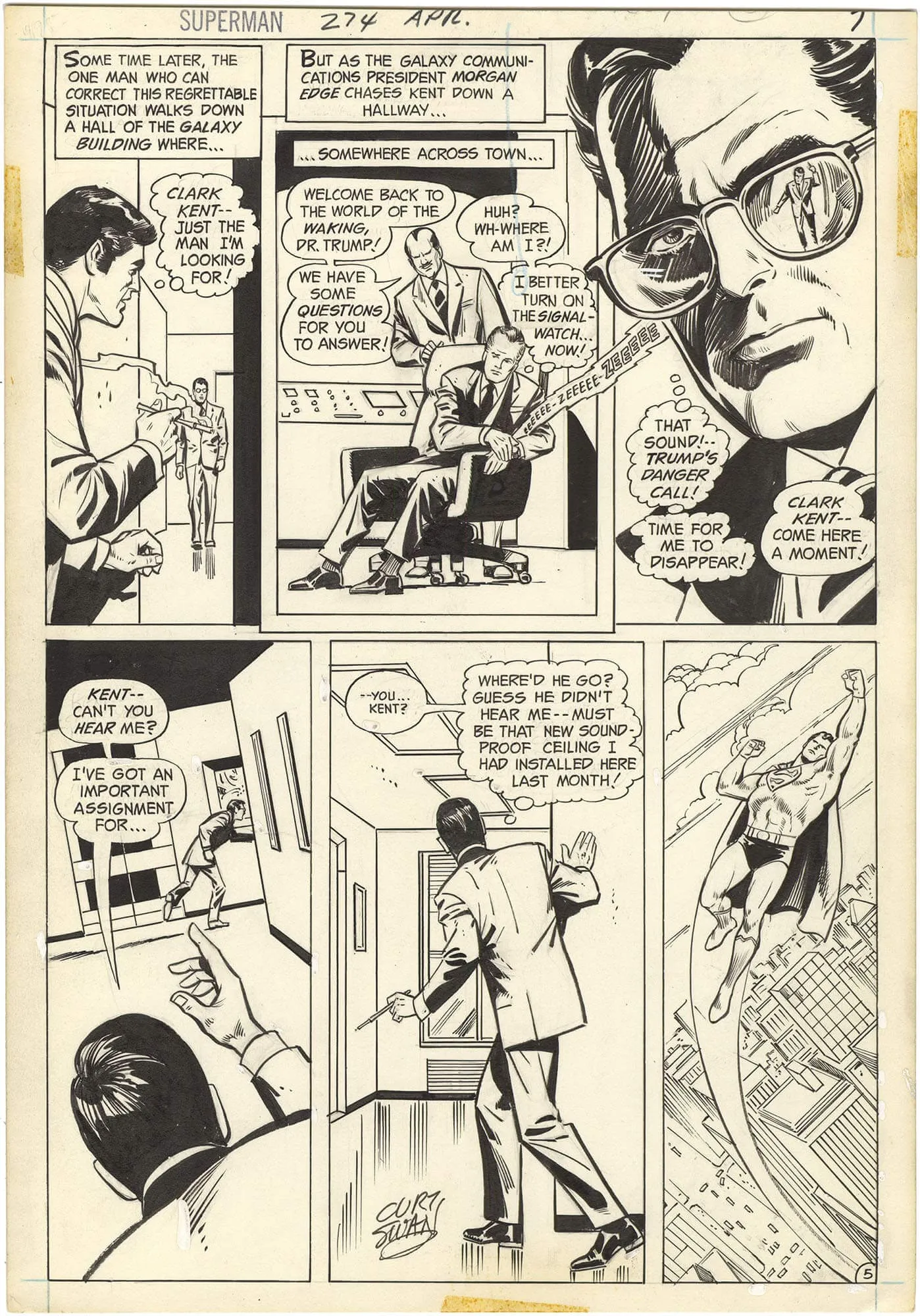 Superman #274 p5 (Signed)