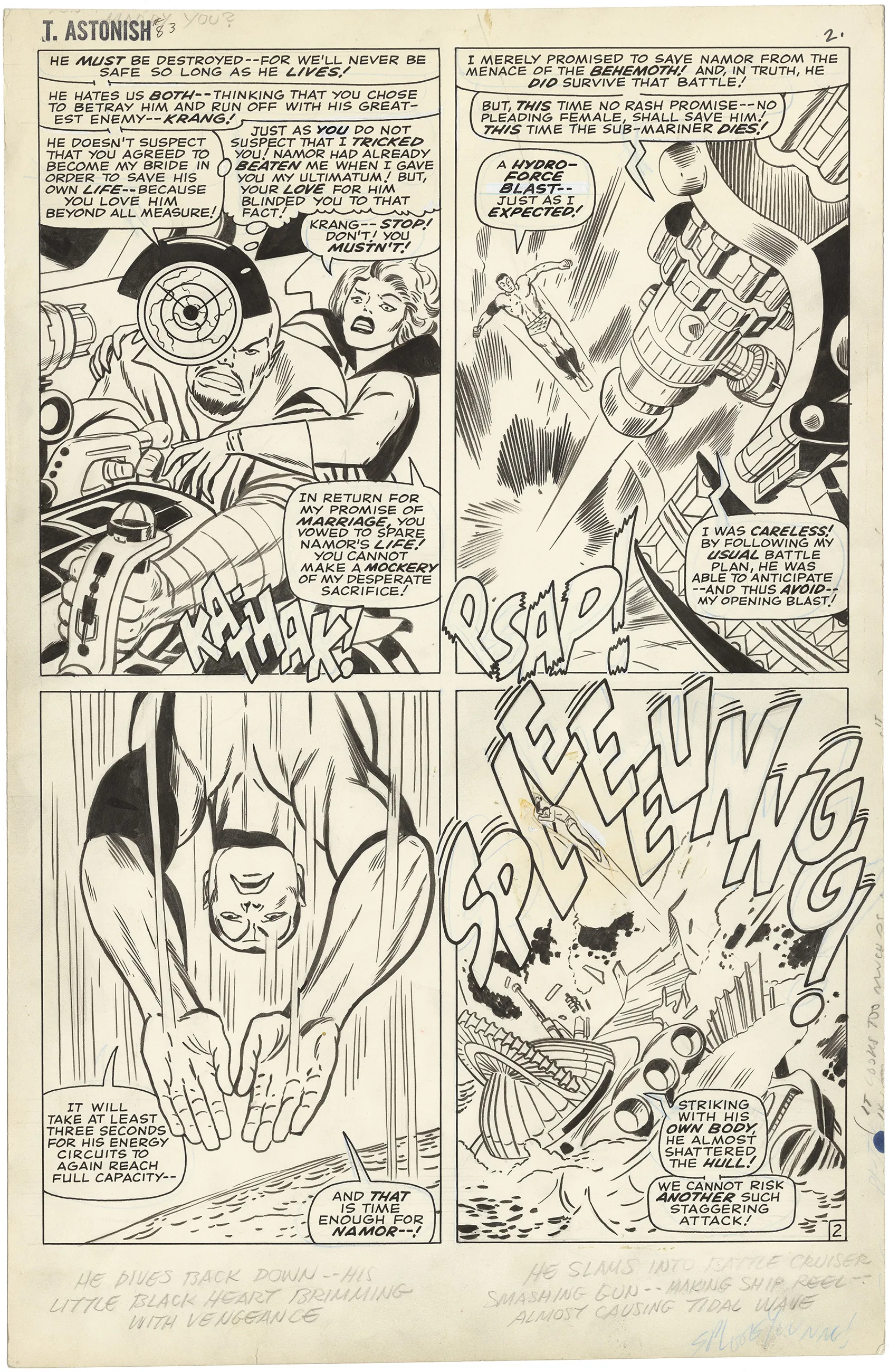 Tales to Astonish #83 p2 (Large Art)