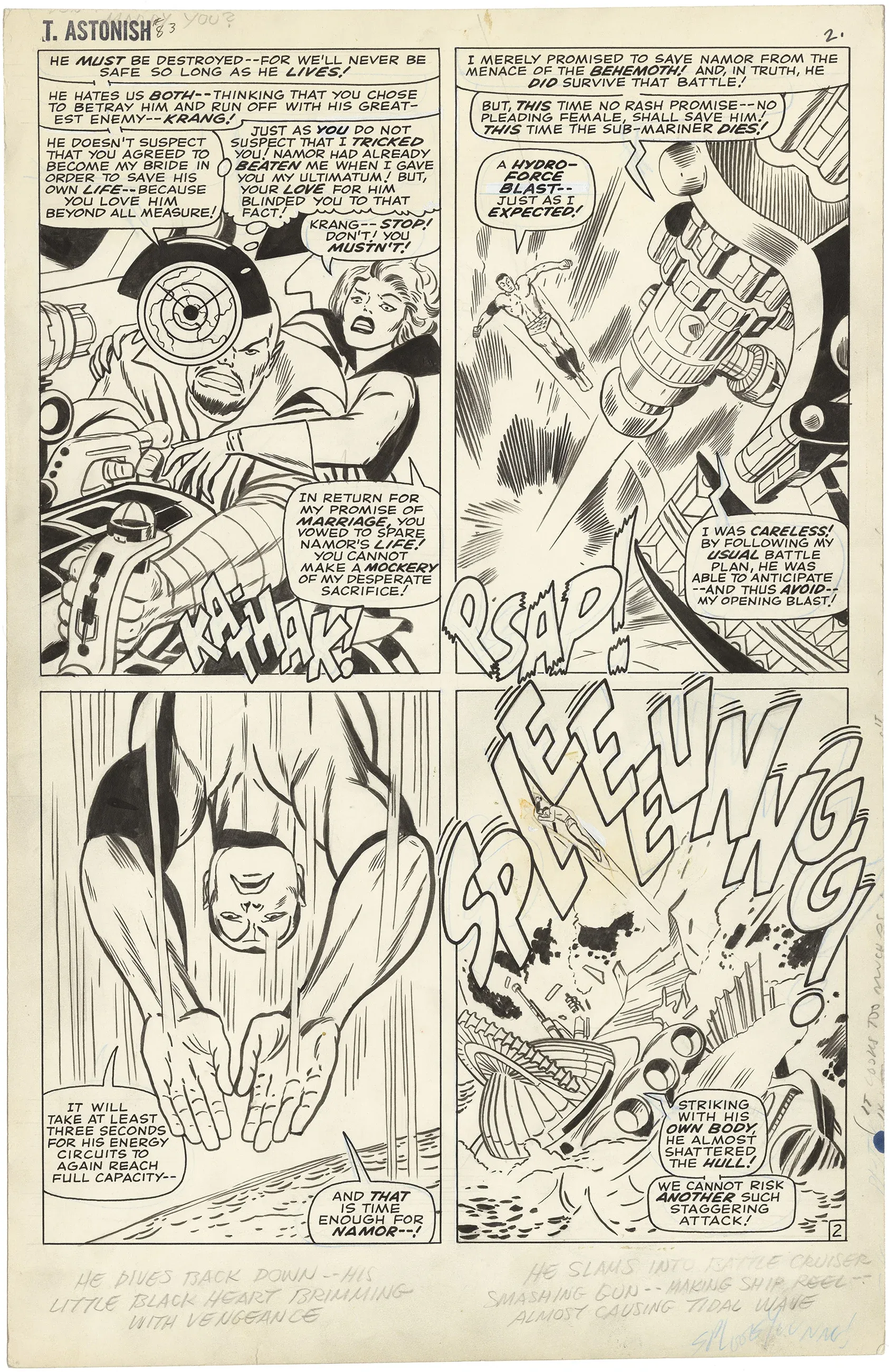 Tales to Astonish #83 p2 (Large Art)