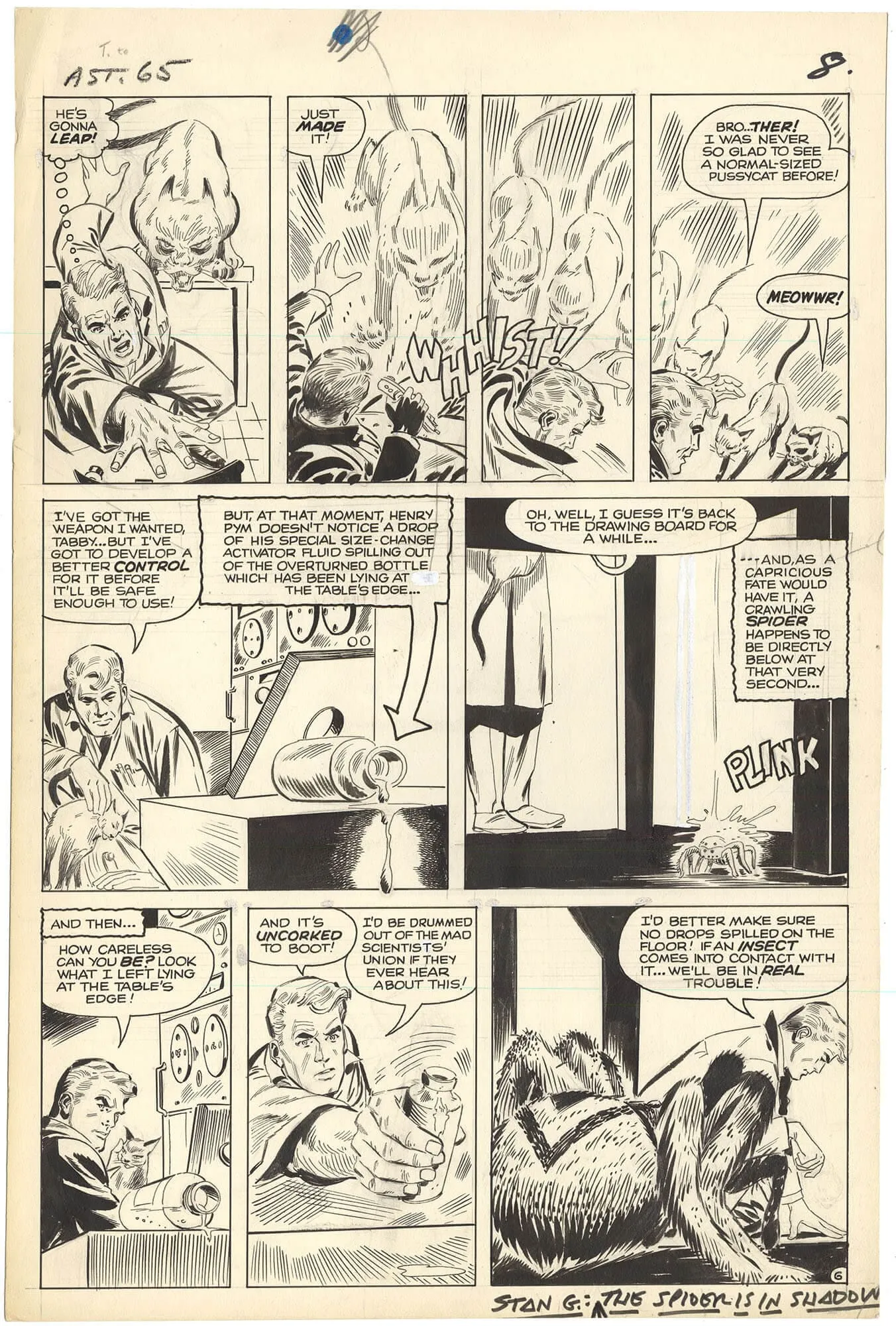 Tales to Astonish #65 p6 (Large Art)