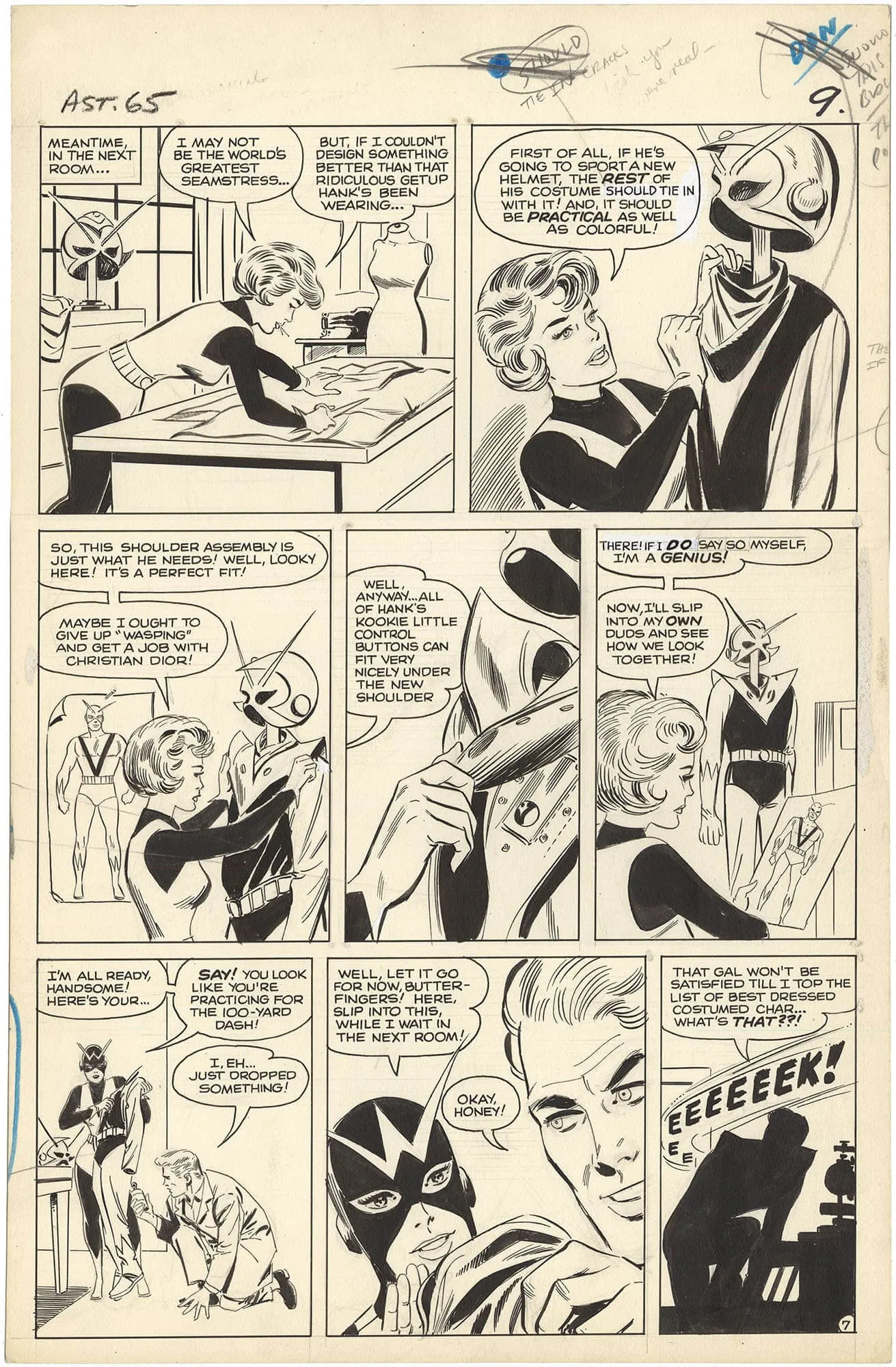 Tales to Astonish #65 p7 (New Costume) (Large Art)