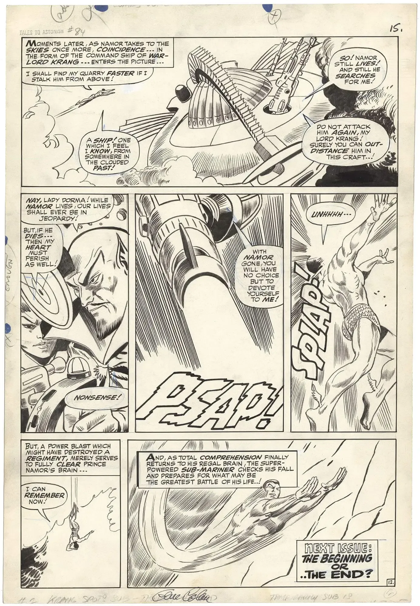 Tales to Astonish #84 p12 (Large Art - Signed)