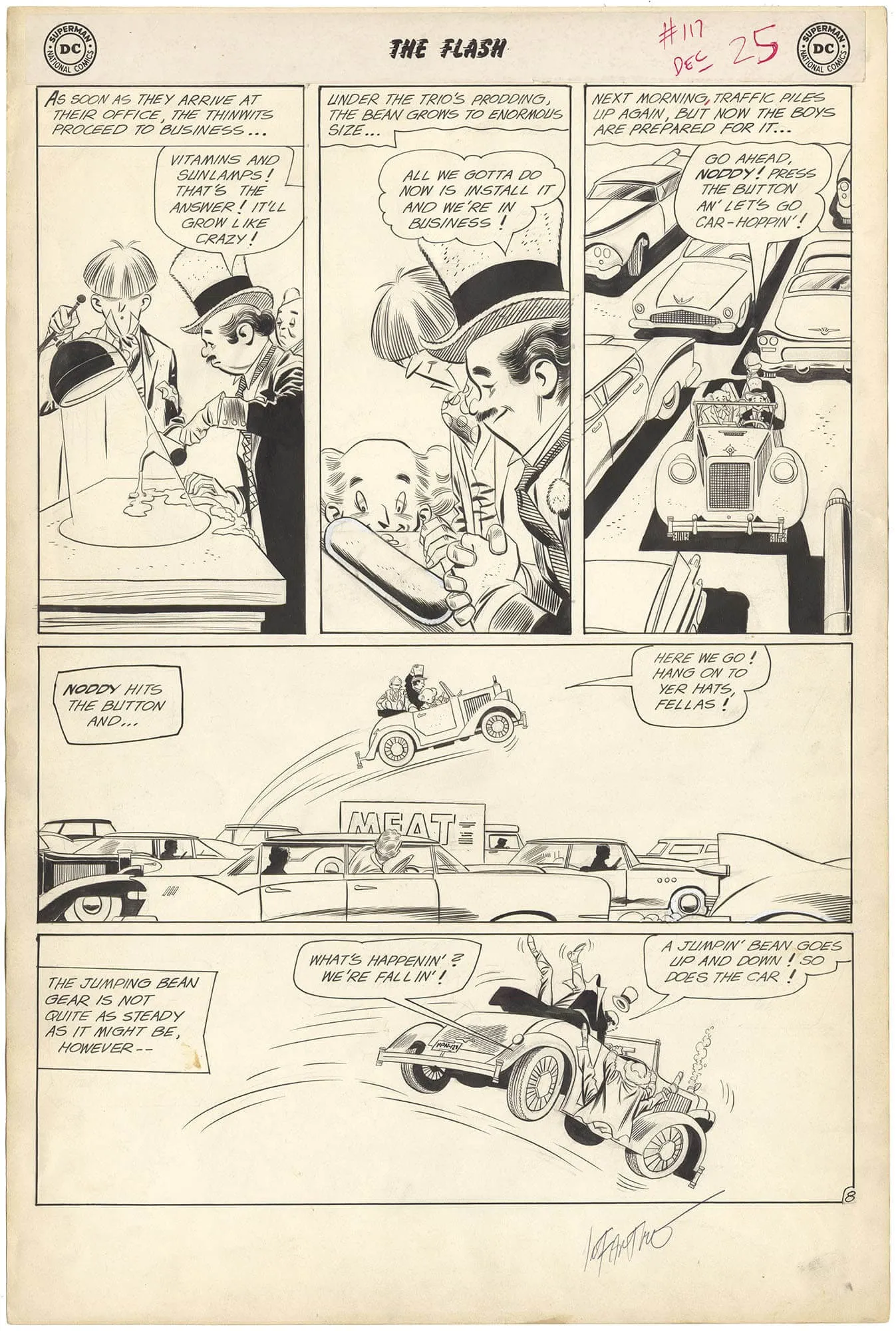 Flash #117 p8 (Large Art - Signed)