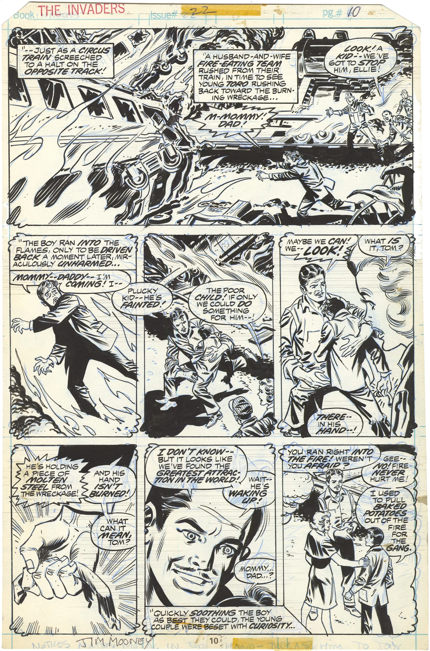 Invaders #22 p10 (Origin Toro)