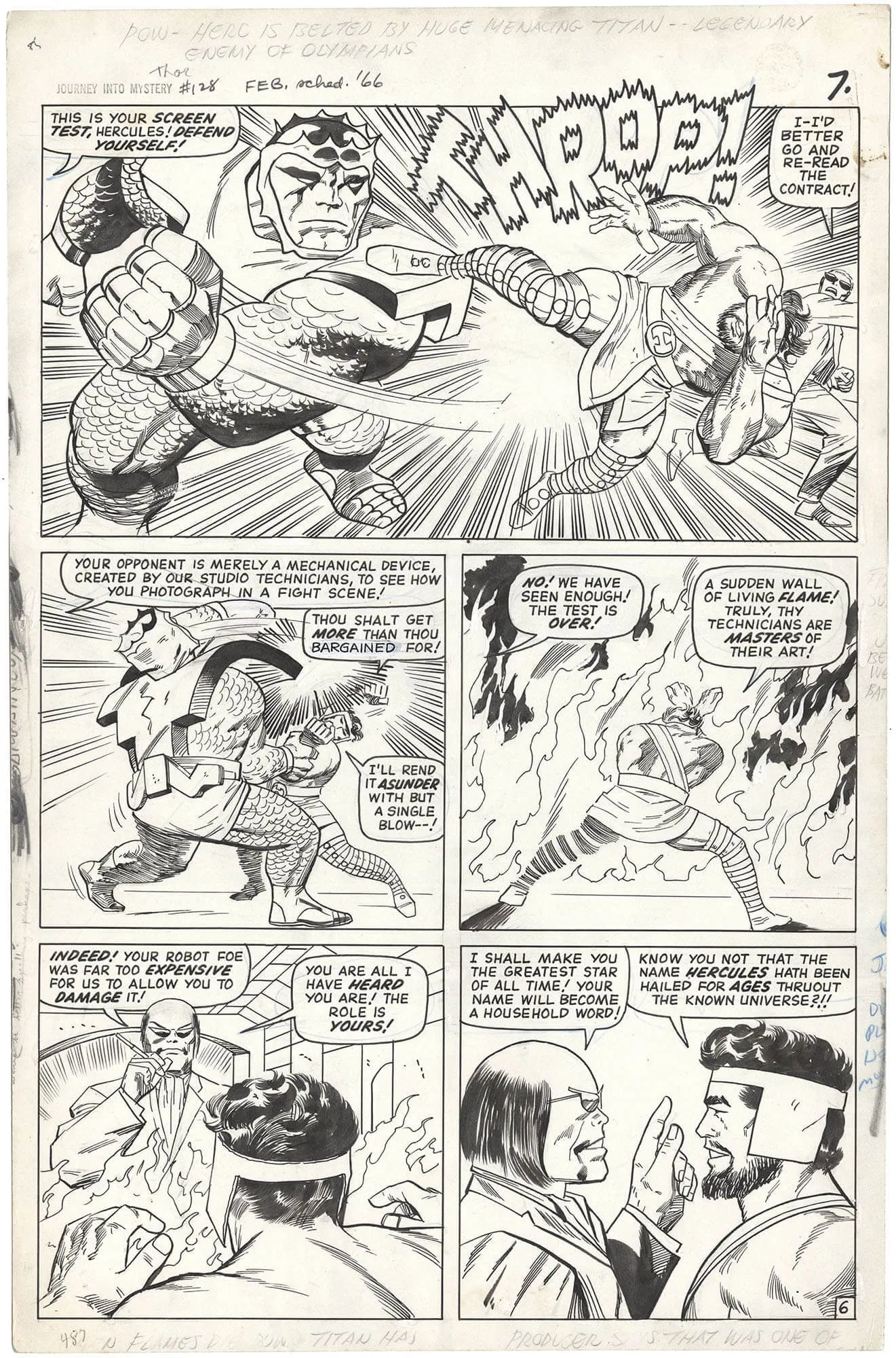 Thor #128 p6 (Large Art)