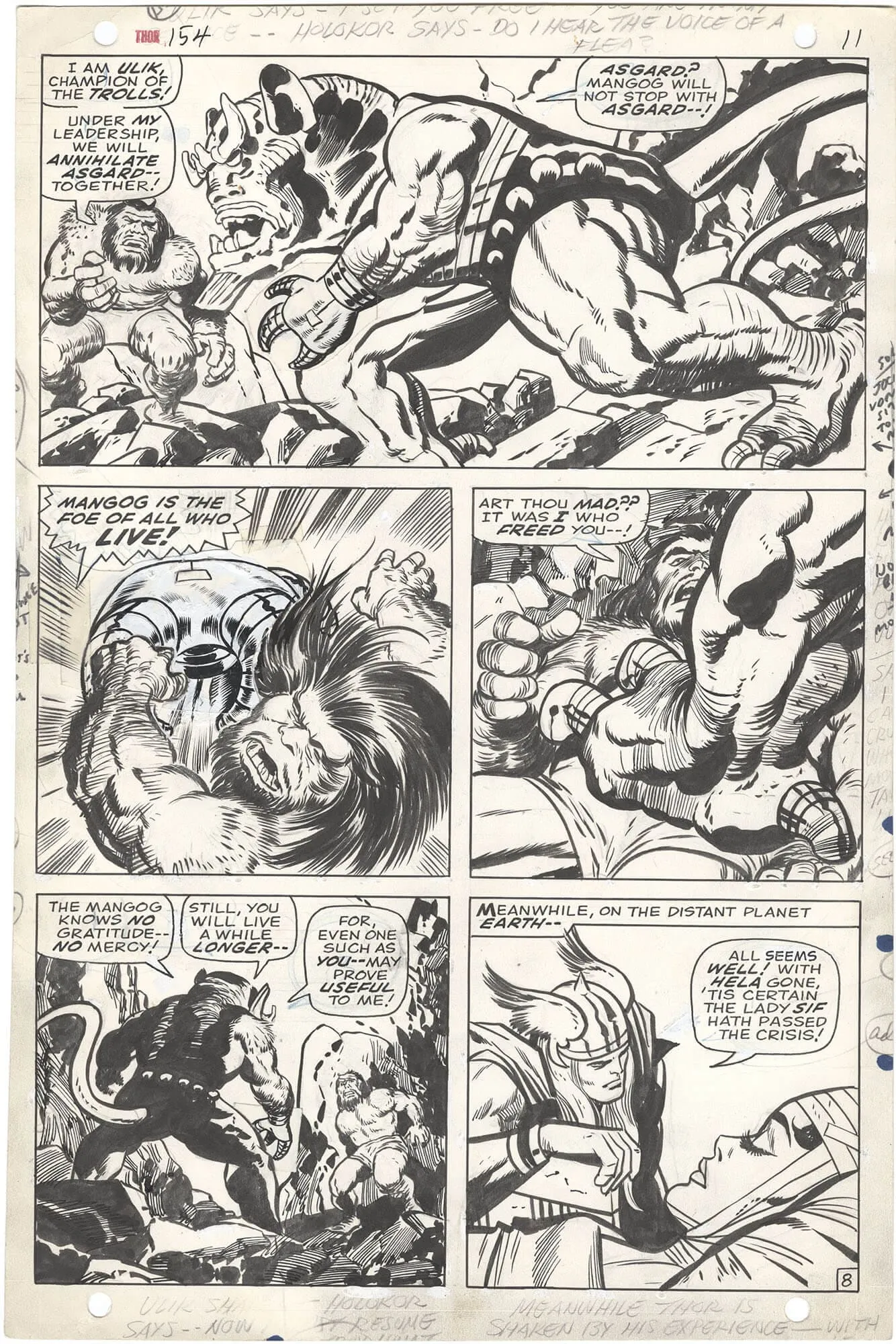 Thor #154 p8 (First Mangog!)