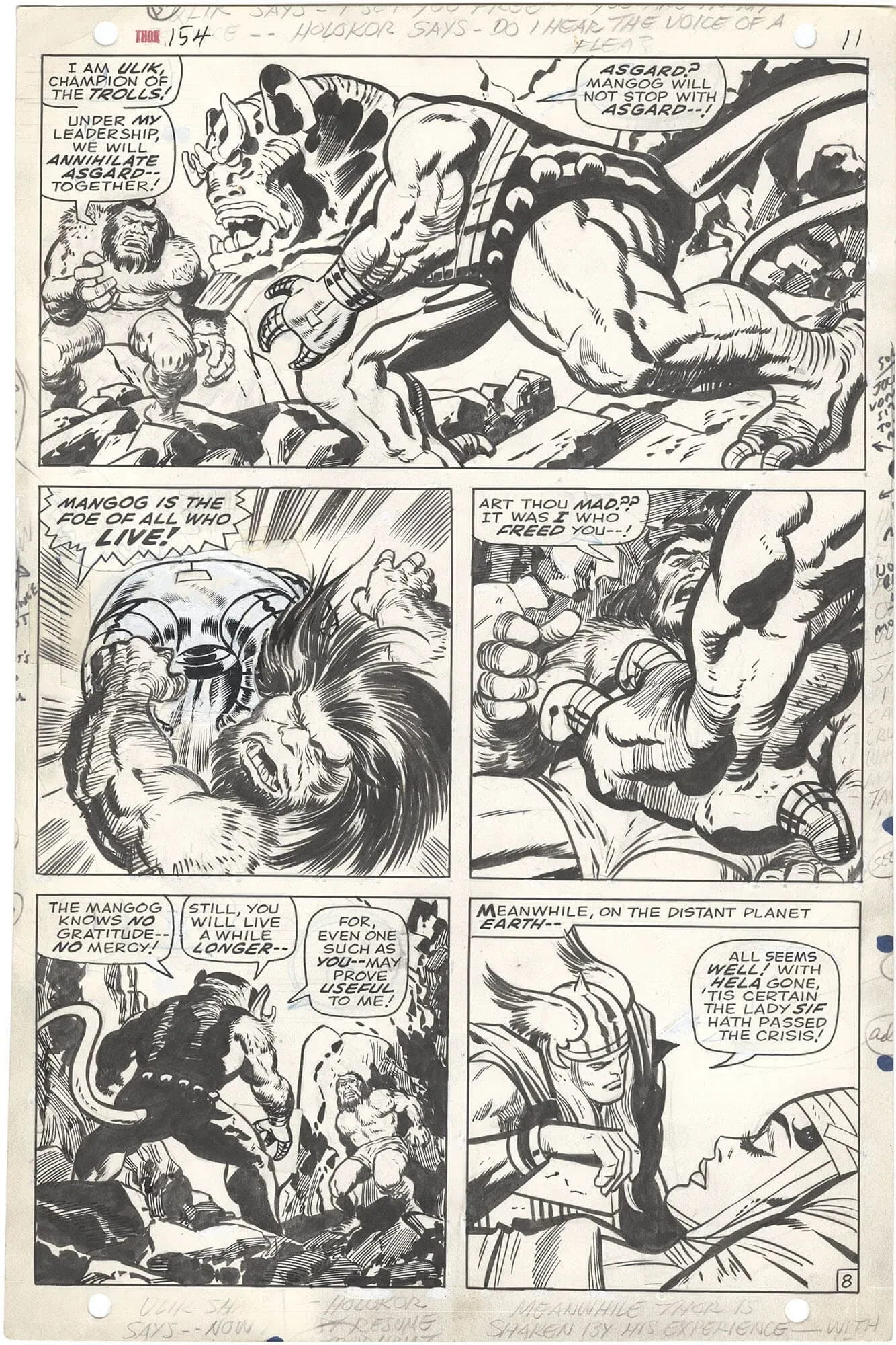 Thor #154 p8 (First Mangog!)