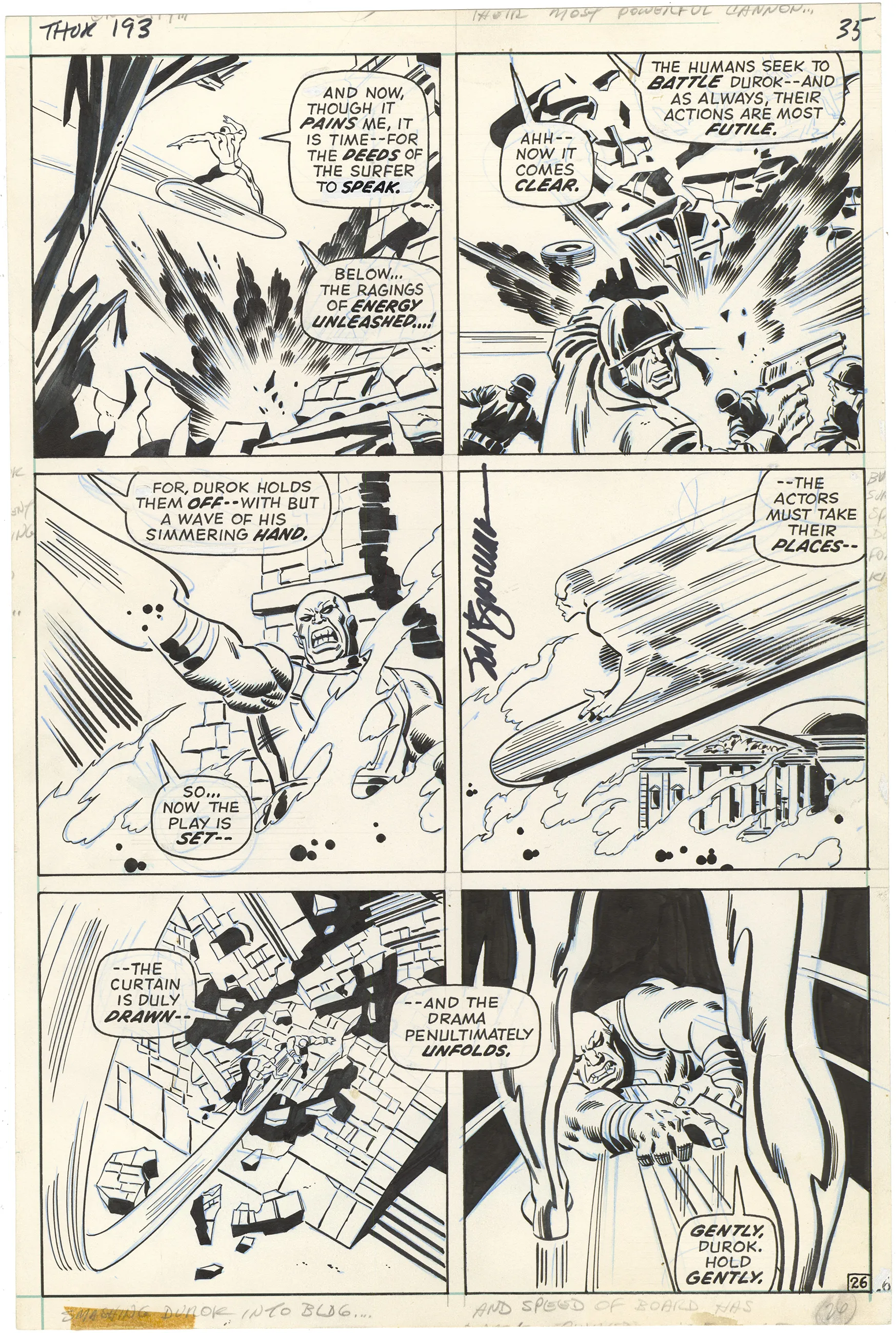 Thor #193 p26 (Signed)(Key Surfer)