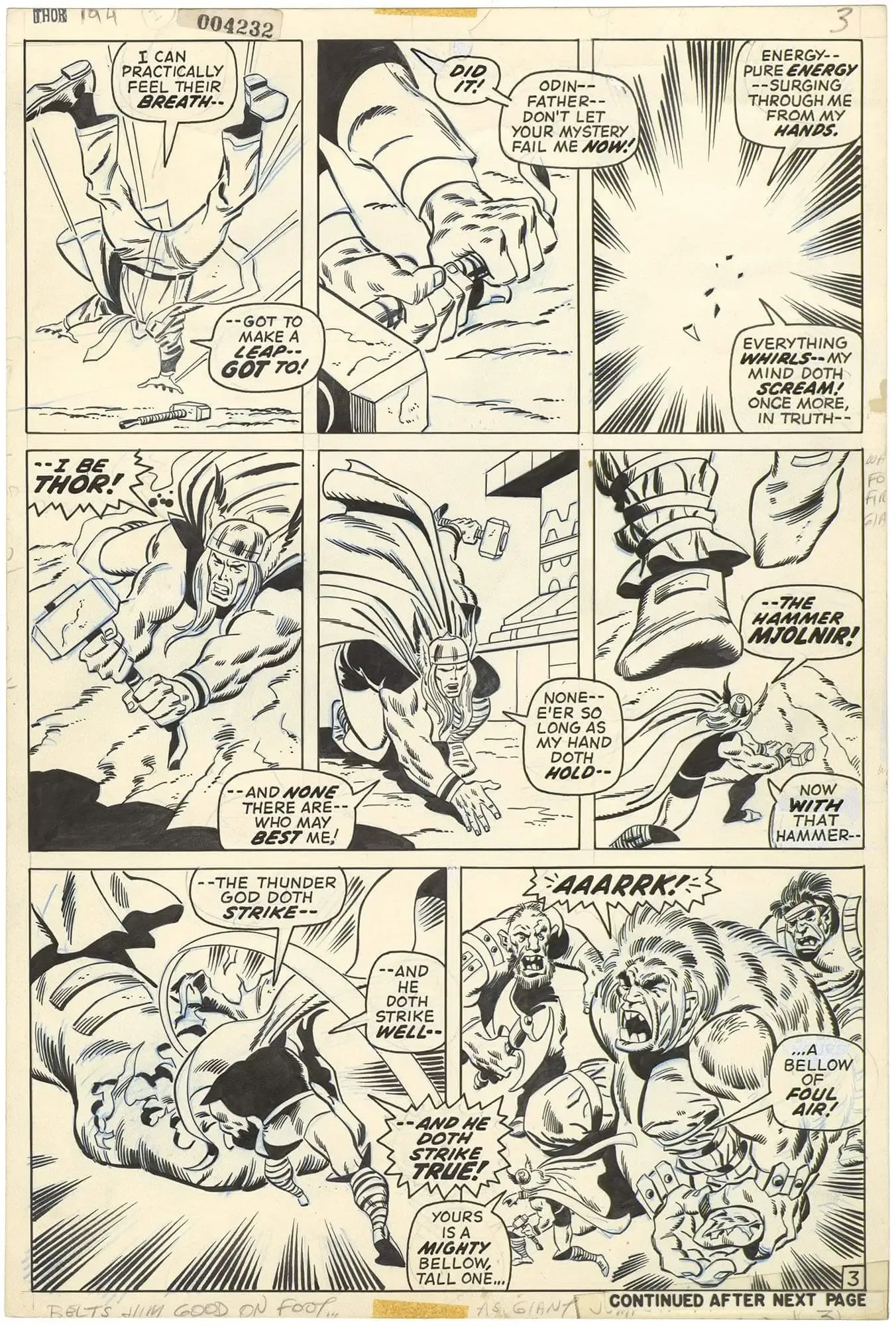 Thor #194 p3 (Transformation)