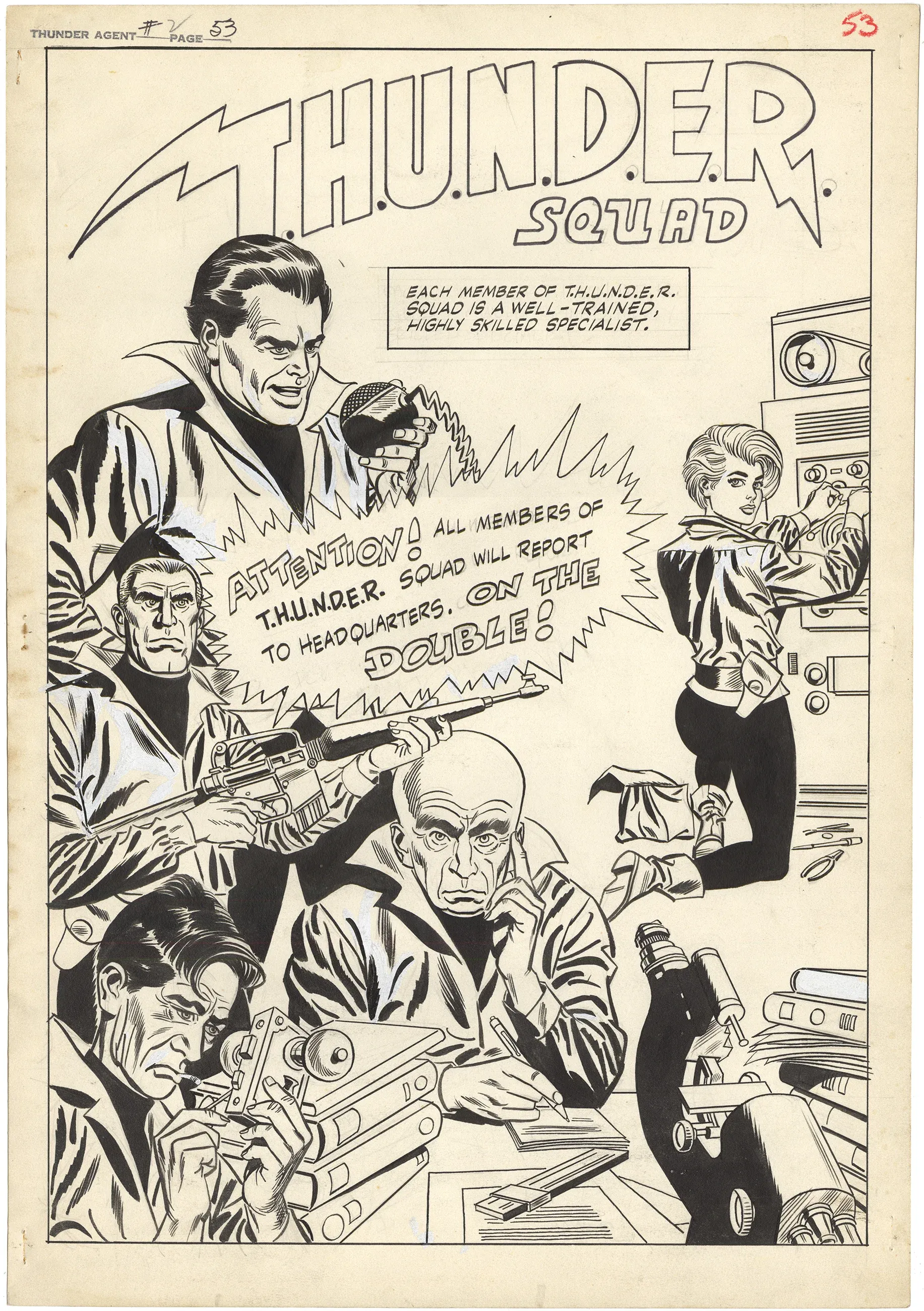 THUNDER Agents #2 p53 (Large Art)