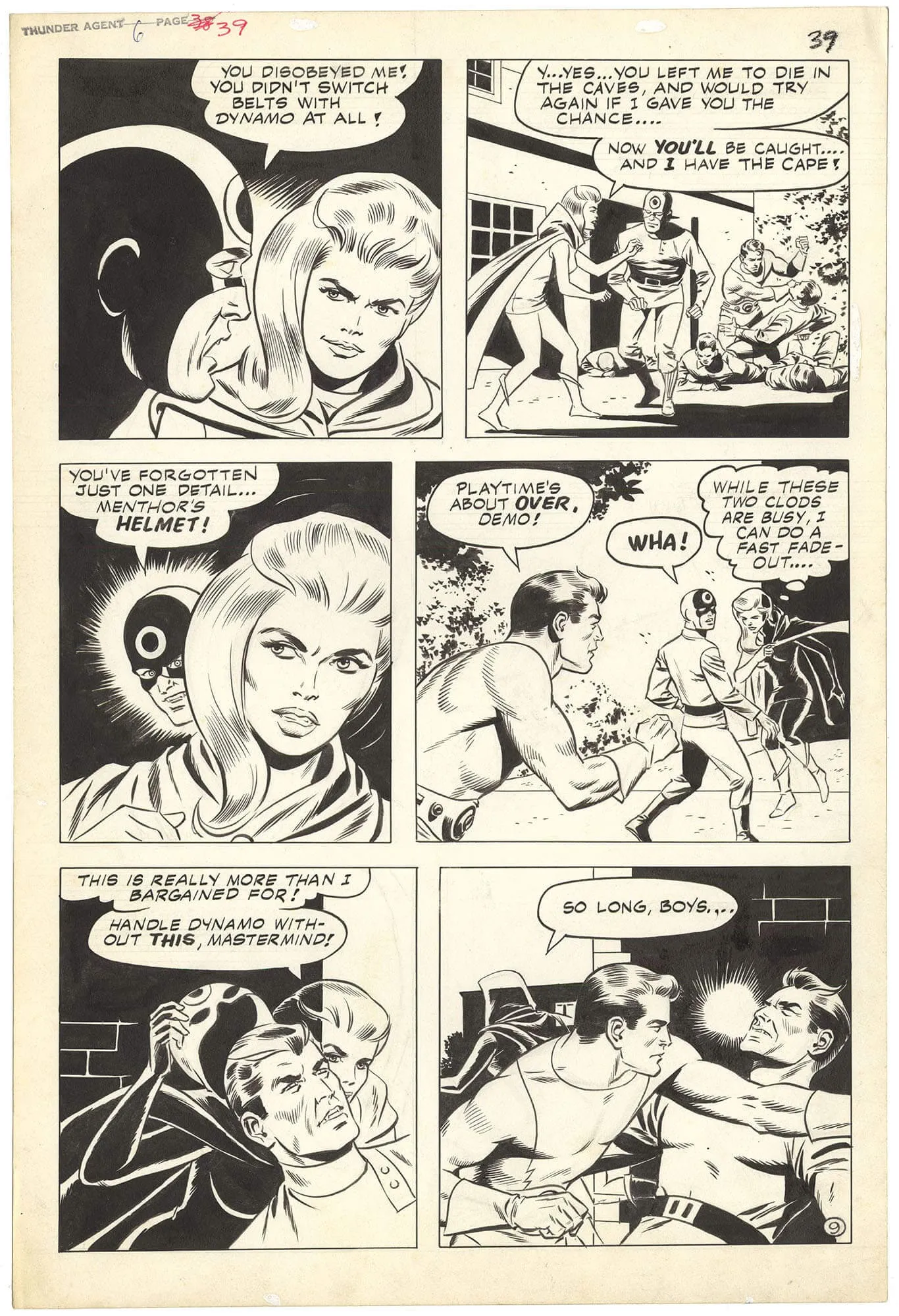 THUNDER Agents #6 p9 (Large Art)