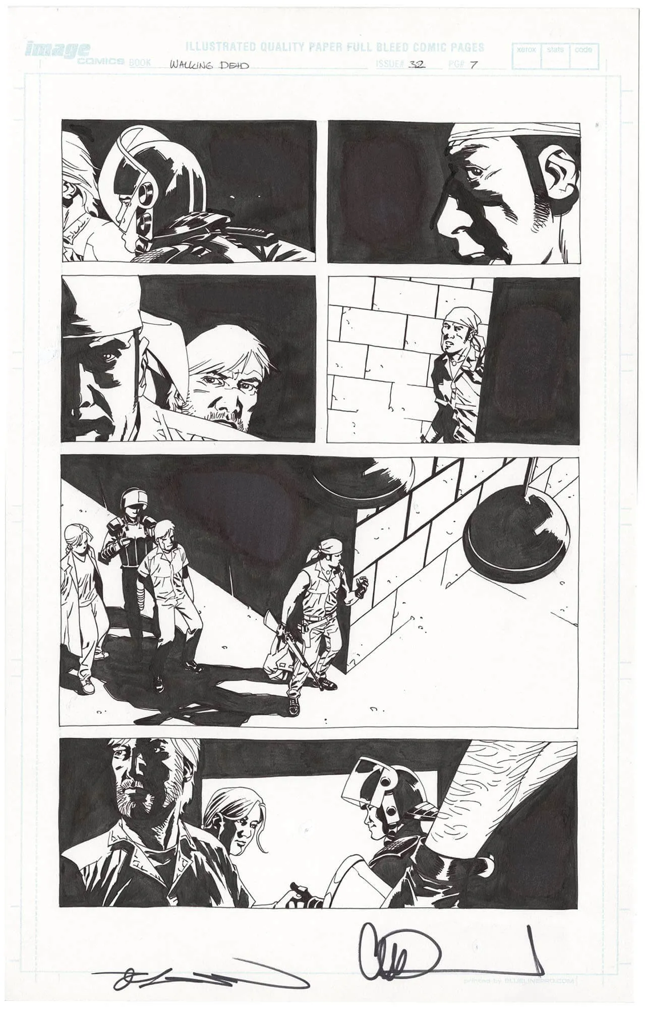 Walking Dead #32 p7 (Signed)