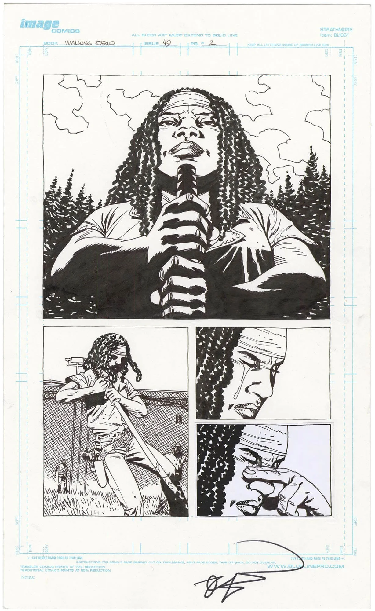 Walking Dead #49 p2 (Signed)