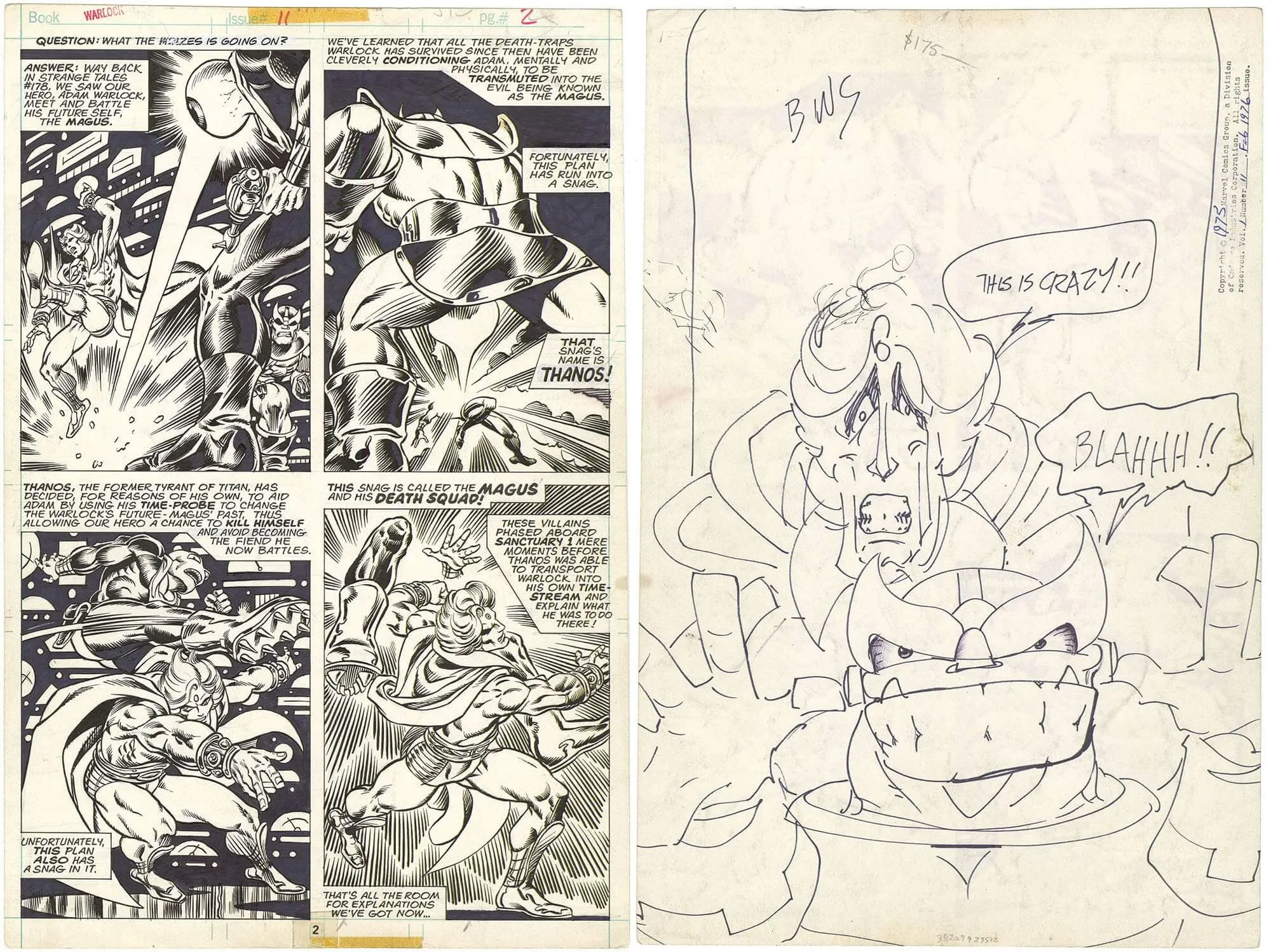 Warlock #11 p2 (Thanos)