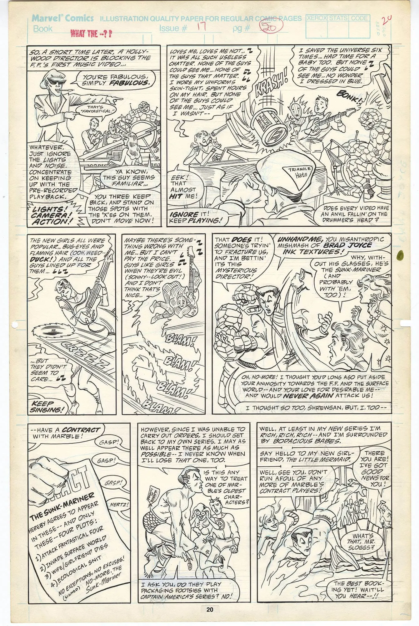 What The--?! #17 p20