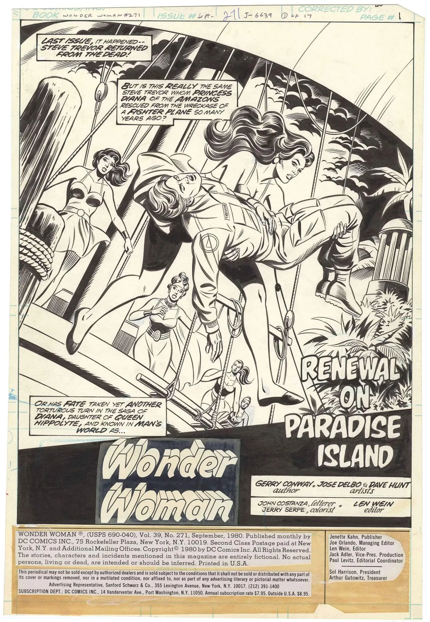 Wonder Woman #271 p1