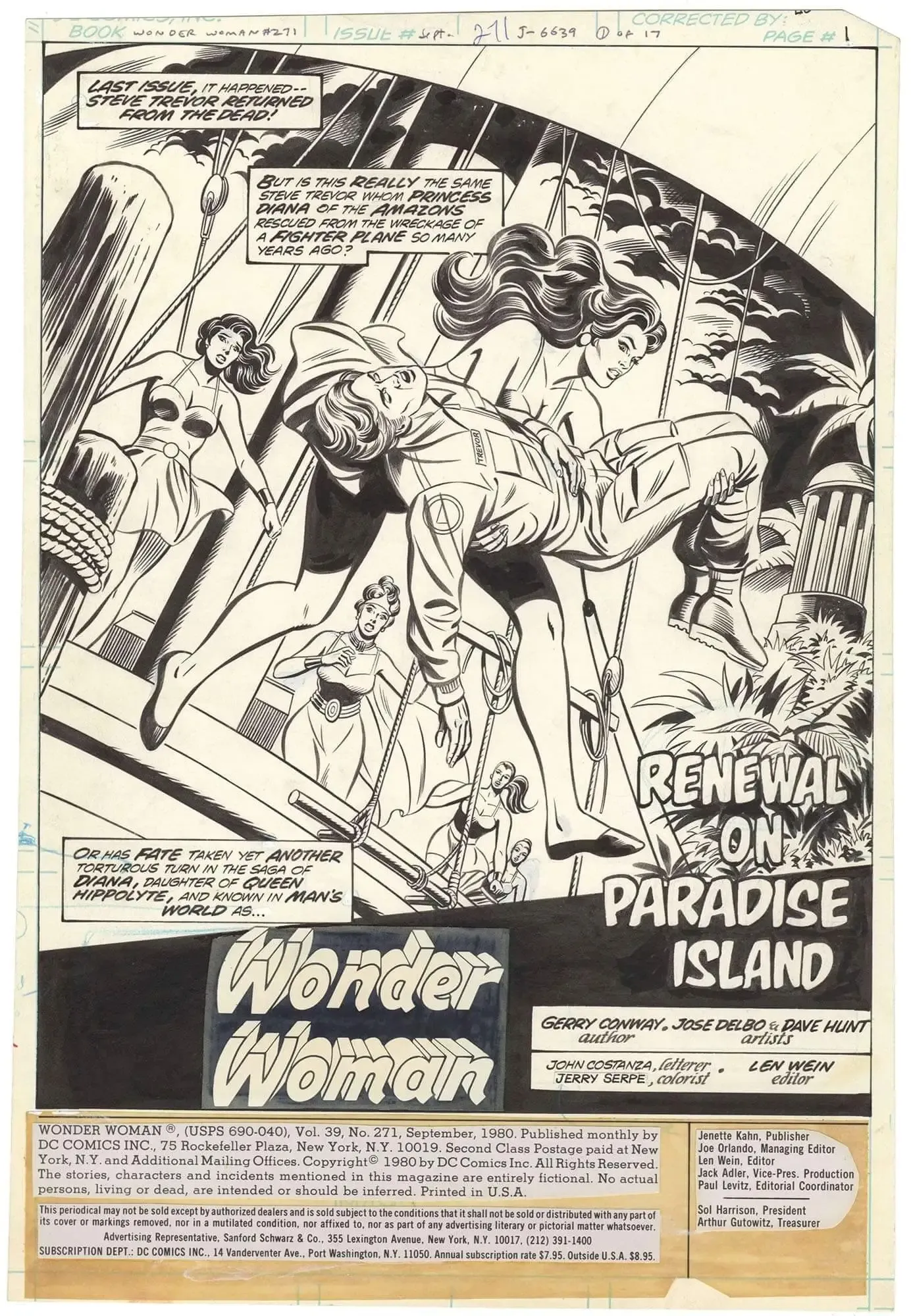 Wonder Woman #271 p1