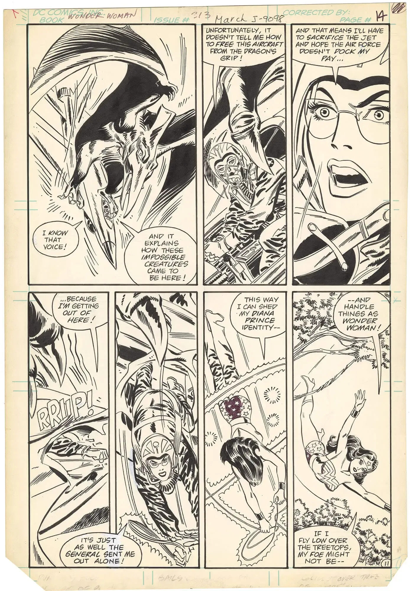 Wonder Woman #313 p11 (Transformation!)