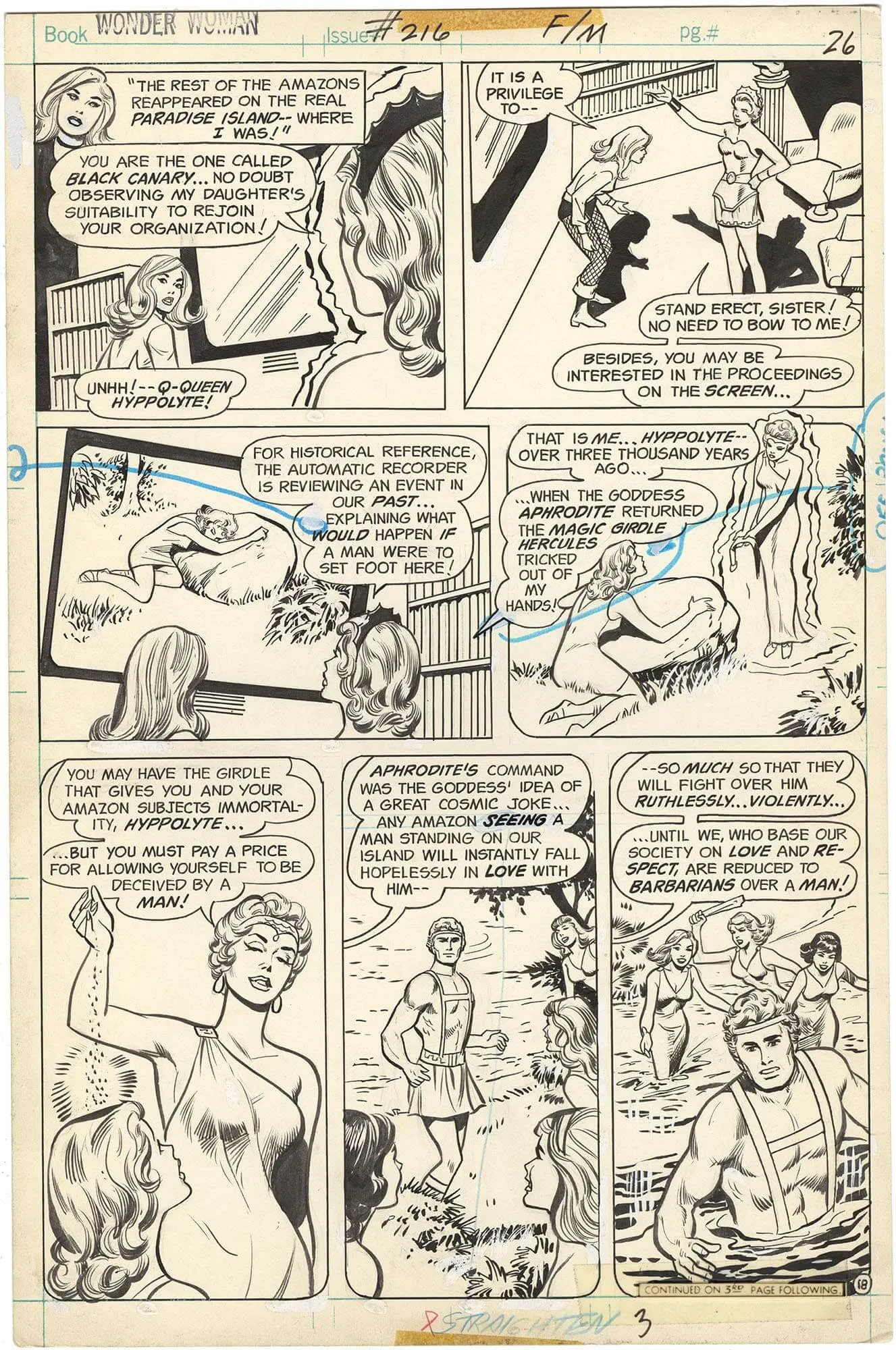 Wonder Woman #216 p18