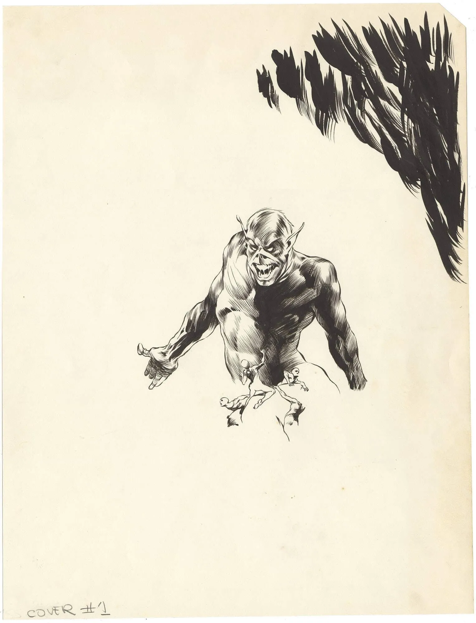 Abyss #1 Cover (Unfinished)(Large Art)