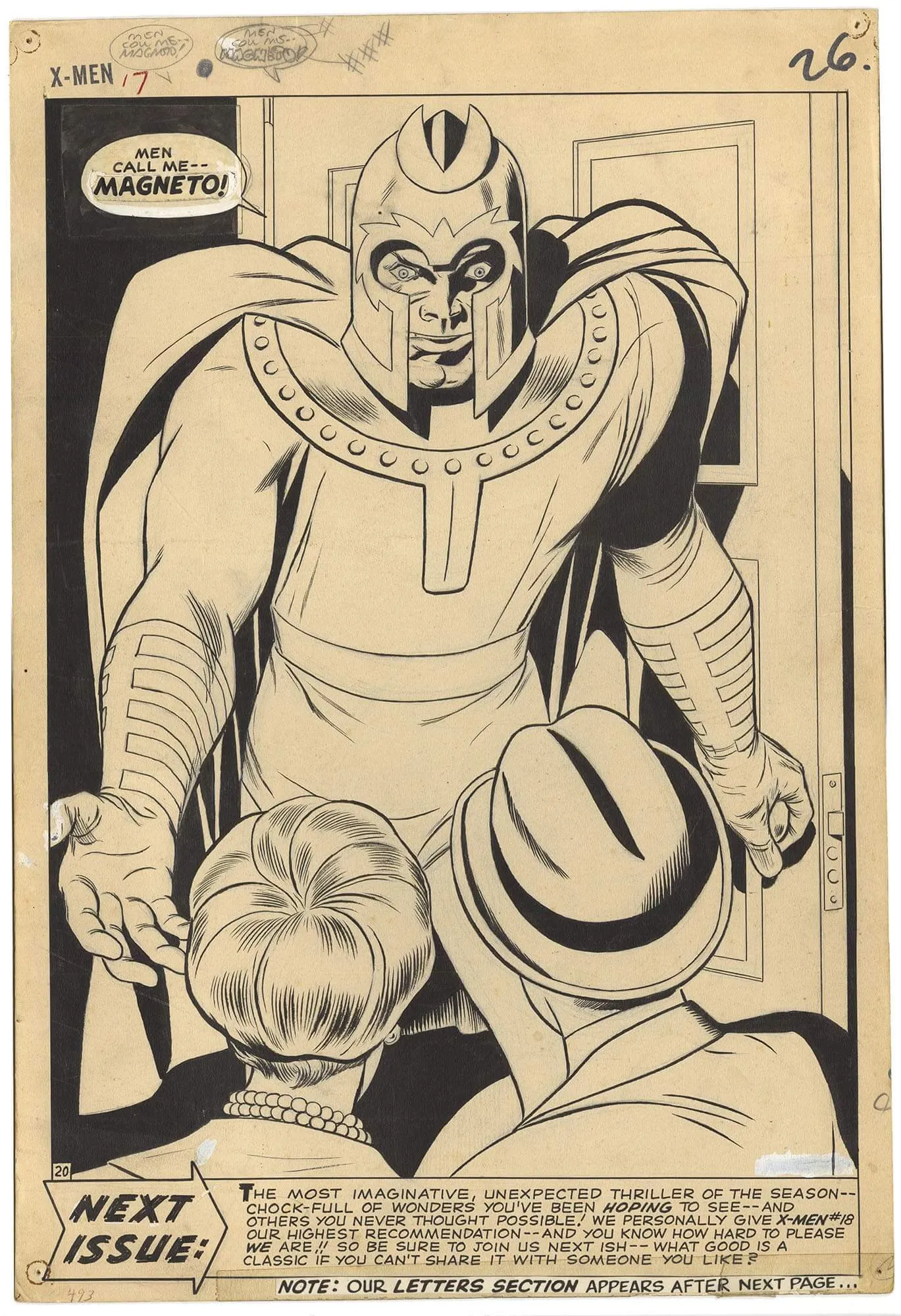 X-Men #17 p20 (Splash)