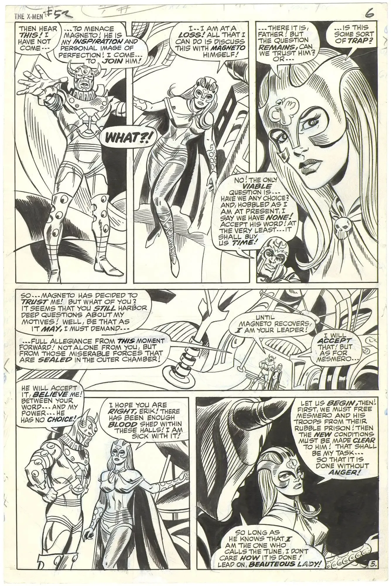X-Men #52 p5 (Magneto)