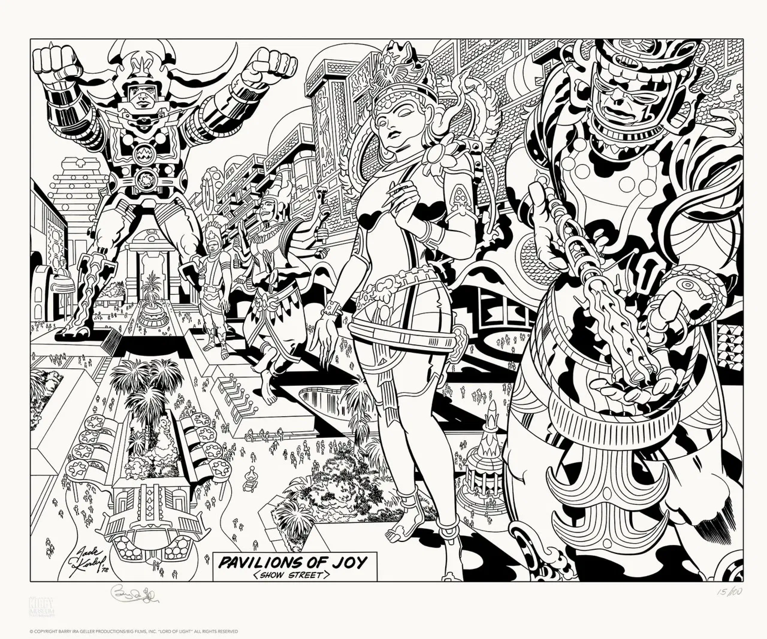 Lord of Light, Pavilion of Joy Giclée Print (Signed)