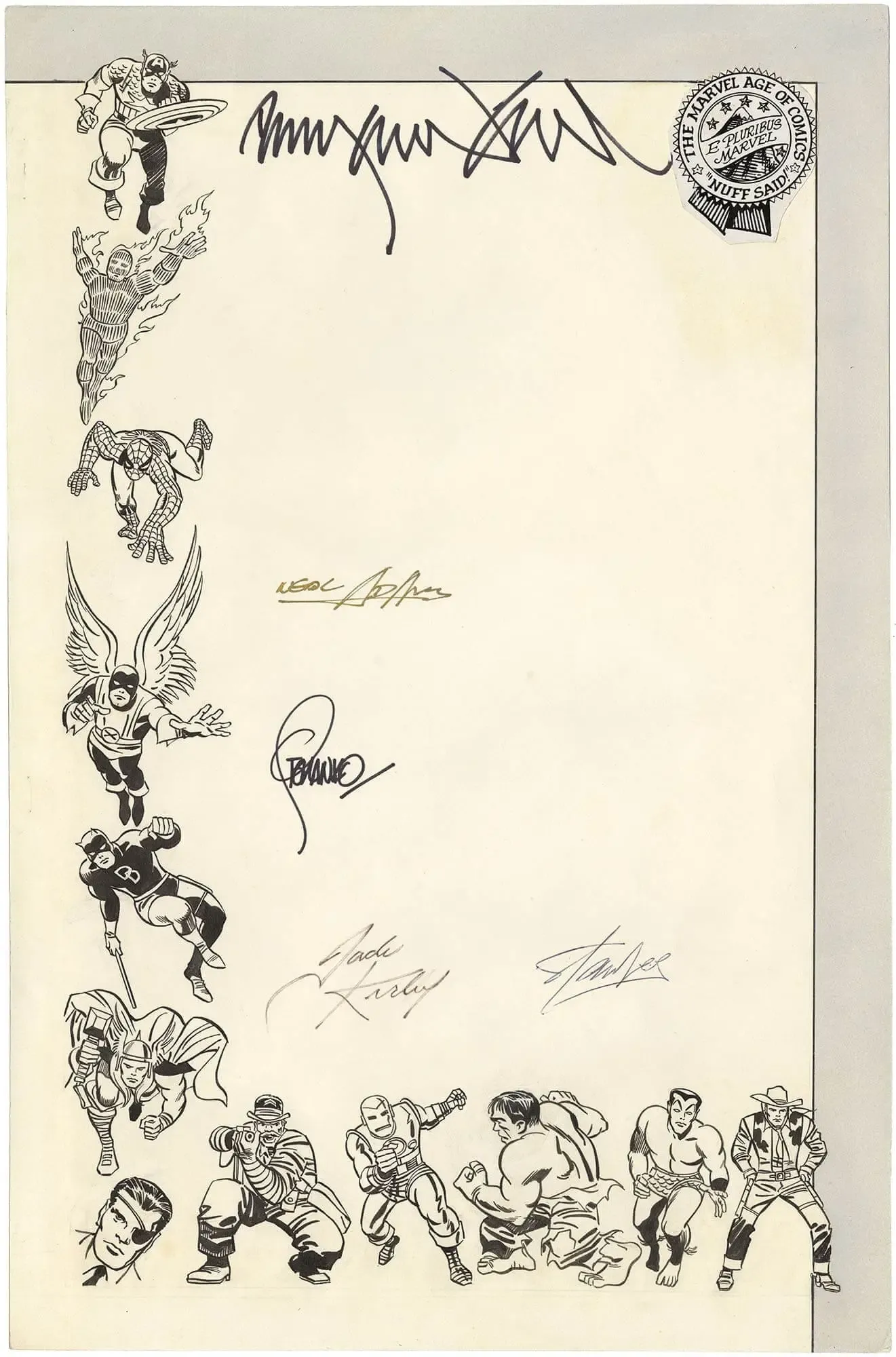 Merry Marvel Marching Society Letterhead - (5 Key Signatures)