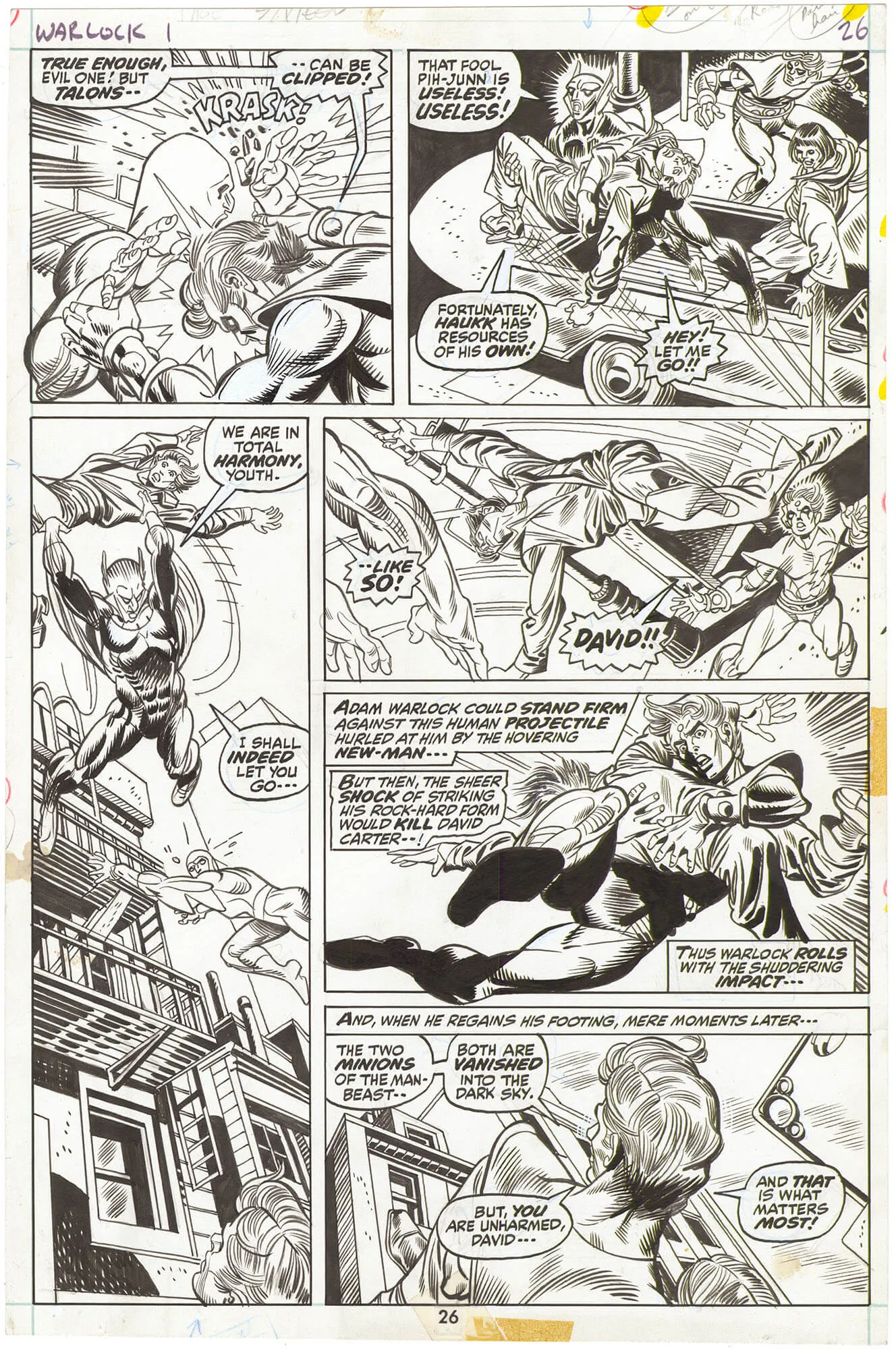 Warlock #1 p26 (First Issue)