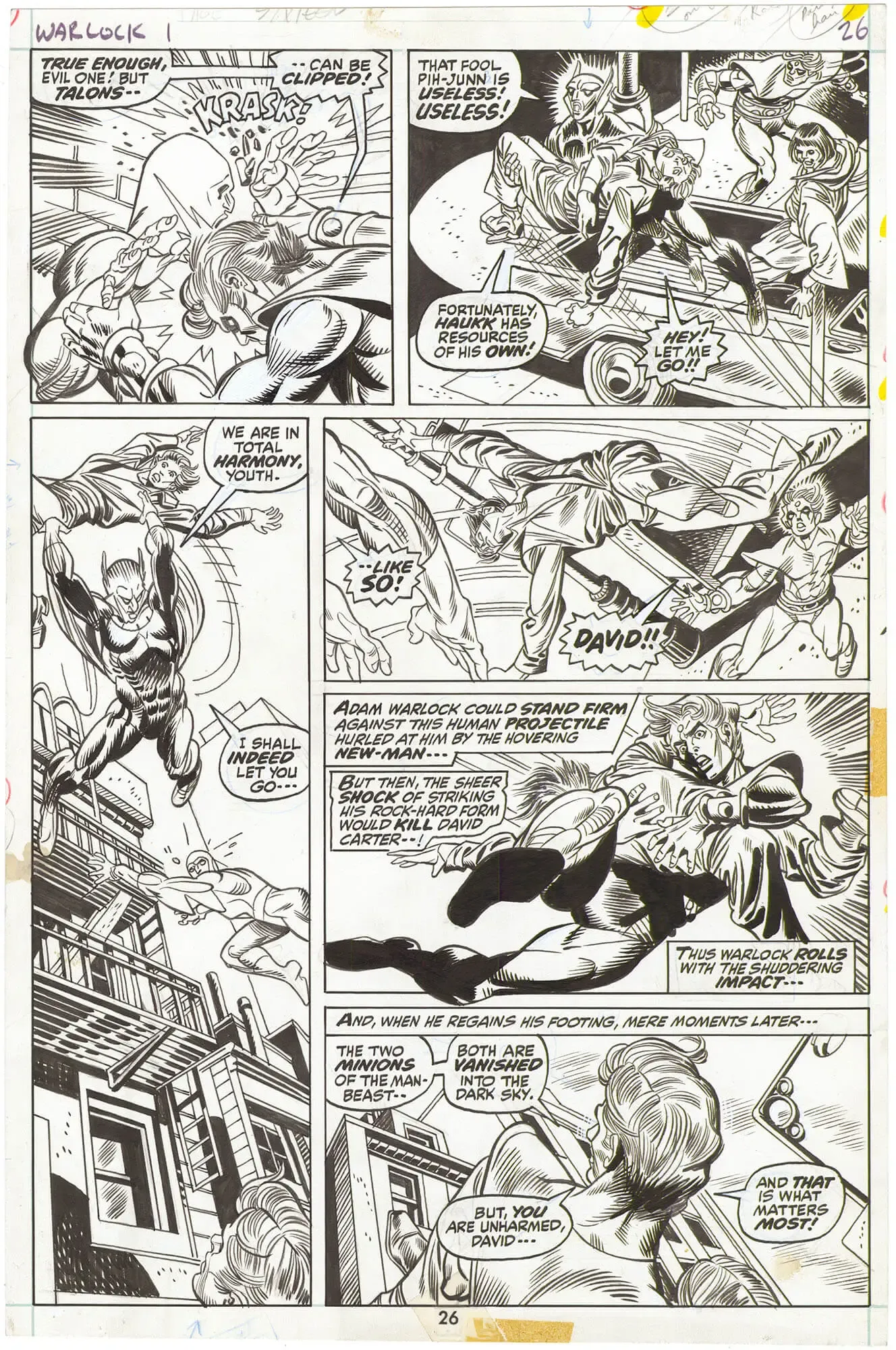 Warlock #1 p26 (First Issue)